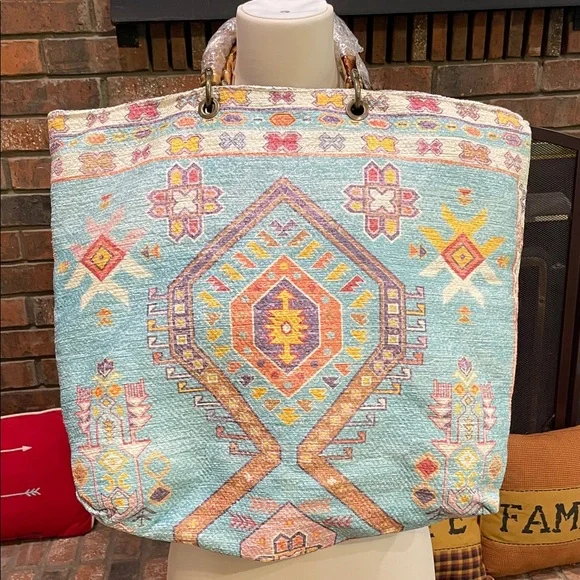 Myra Bag Kalindryl Garden Multicolor Tote - Picture 7 of 7